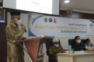 Bupati Buka Acara Gugus Agraria