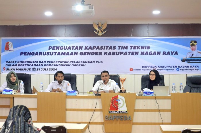 Rakor PUG Nagan Raya: Perkuat Kapasitas Tim Teknis, Dorong Kesetaraan Gender