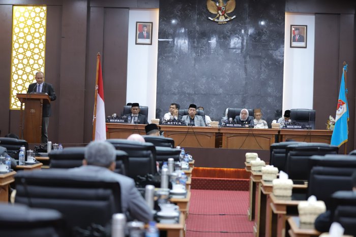 Paripurna DPRK Nagan Raya Terkait Rancangan KUA-PPAS Perubahan 2024: Banggar Tekankan Pentingnya Program Prioritas