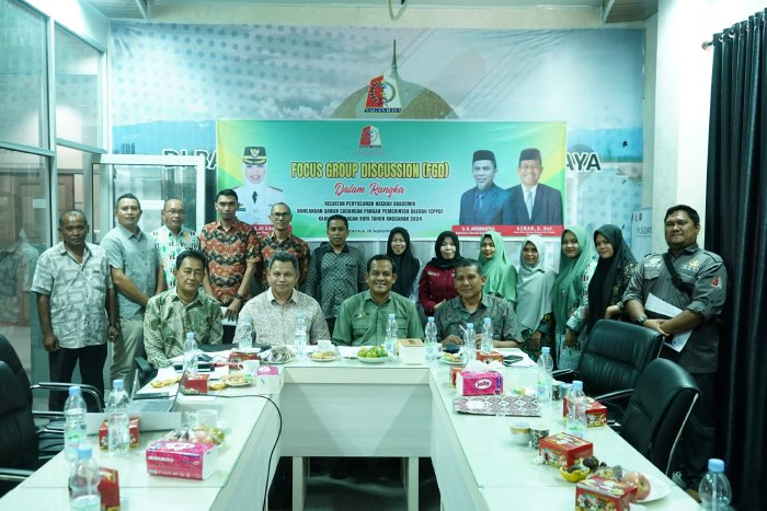 Pemkab Nagan Raya Gelar FGD Penyusunan Naskah Akademik Rancangan Qanun Cadangan Pangan Pemerintah Daerah (CPPD)