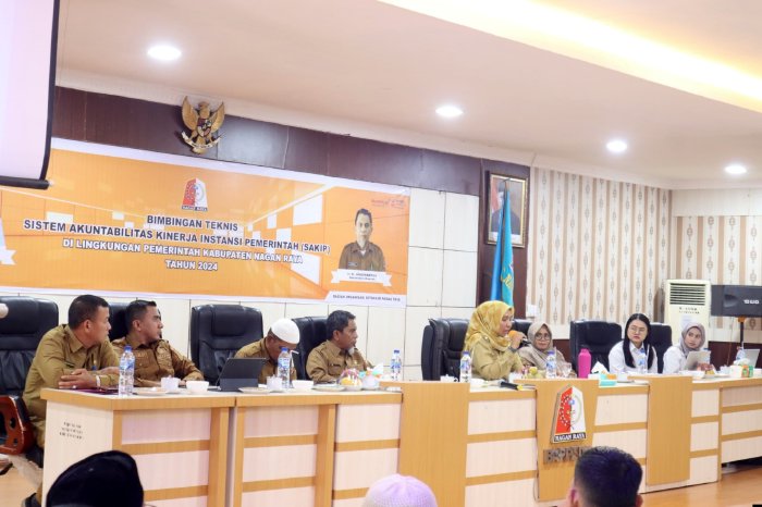 Tingkatkan Implementasi SAKIP, Pemkab Nagan Raya Gelar Bimtek