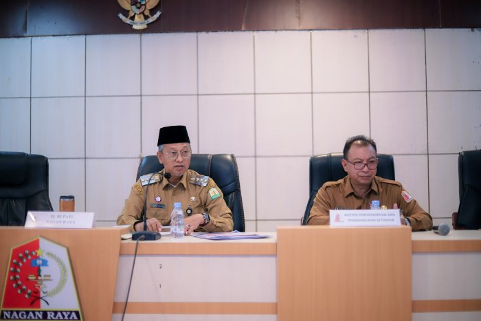 Rapim dengan Kepala SKPK, Pj Bupati Nagan Raya ajak ASN Makmurkan Masjid Giok
