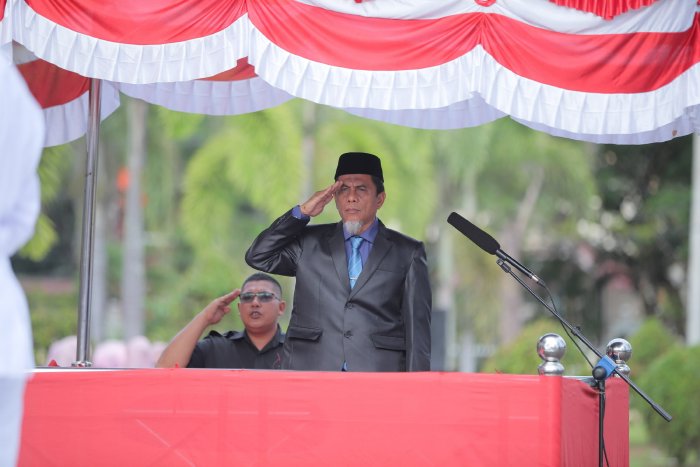 Peringatan HGN 2024, Sekda Ardimartha Bacakan Pidato Mendikdasmen
