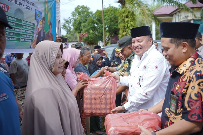Jelang Idul Fitri 1446 H, Pemkab Nagan Raya Gelar Pasar Murah