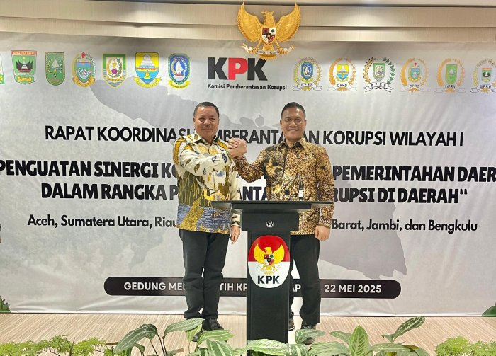 Bupati TRK Hadiri Rakor Penguatan Sinergi KPK dan Pemerintah Daerah di Jakarta